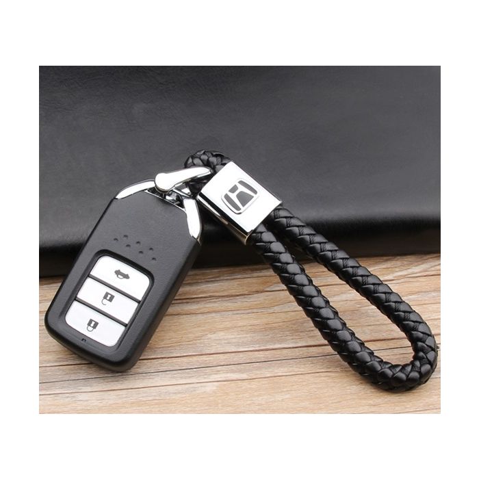 Genuine Leather for Honda keychain