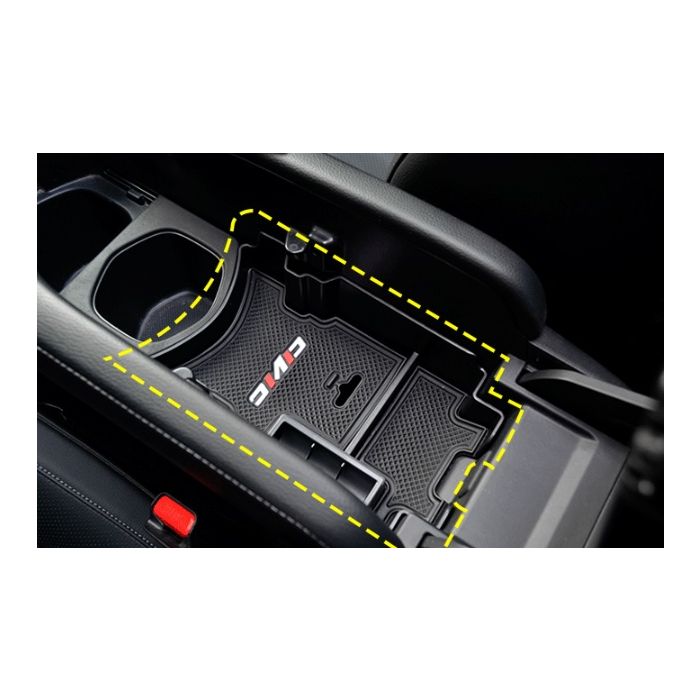 Honda civic store center console tray