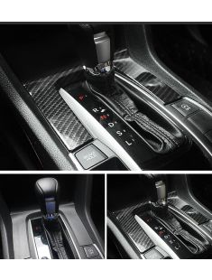 2016-20 Honda Civic 10th Gen. Carbon Fiber Style Gear Panel Trim Sticker