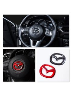 Mazda steering wheel emblem badge decoration -1
